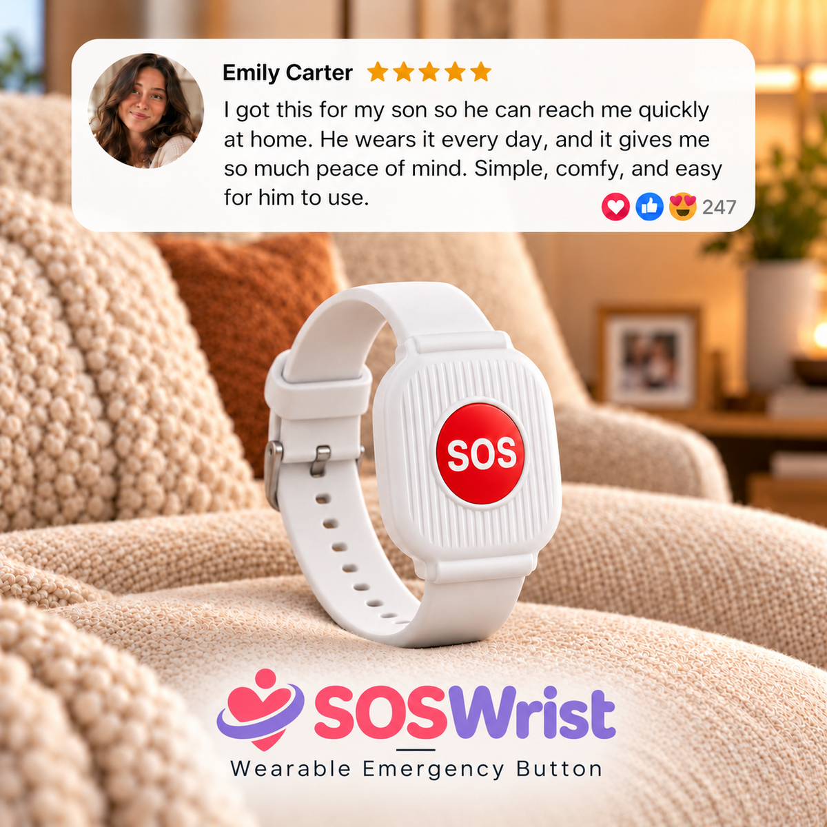 SOS Alert Wristband